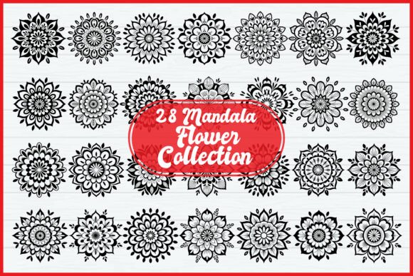 28 Mandala Graphics for Creative Sellers