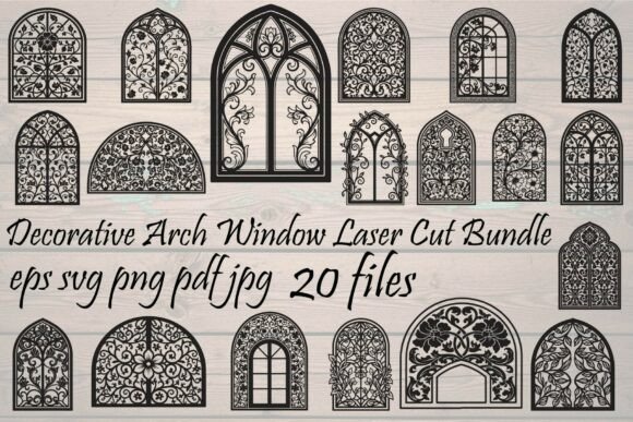Decorative Arch Window Bundle