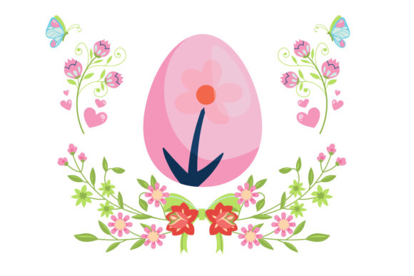 Decorative Easter Fun Graphics and Illustrations