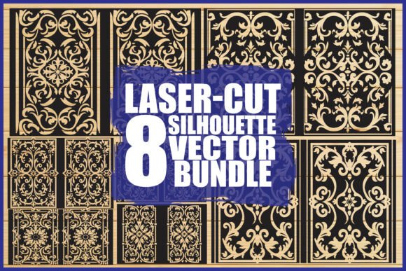 Decorative Laser Cut Vector Pack Graphics
