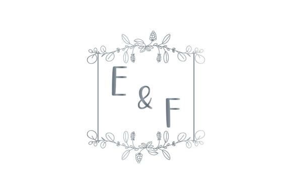 Decorative Letters Art Graphics for Digital Sellers