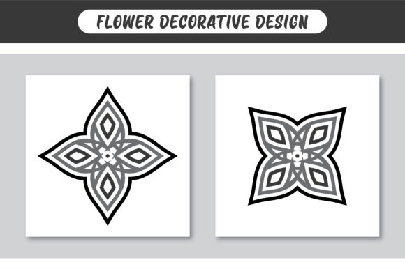 Flower Decorative Graphics for Digital Selling