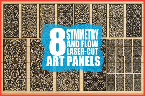 Laser-Cut Decorative Wall Panels Bundle