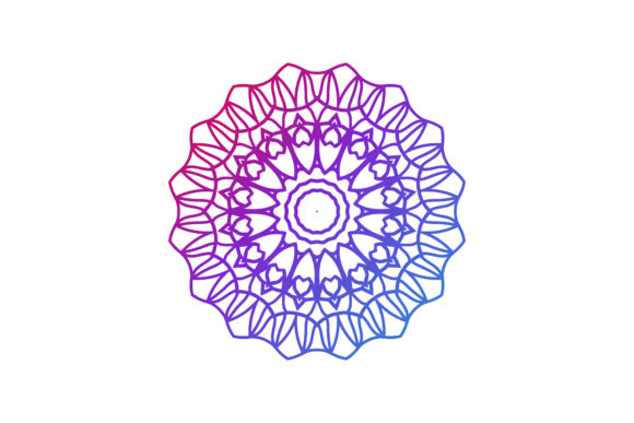 Mandala Islamic Decorative Graphics for Digital Selling