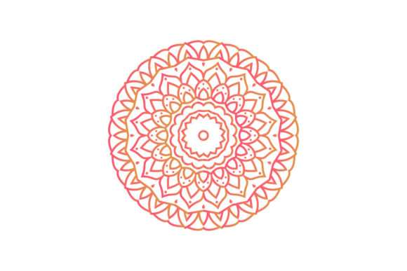 Mandala Islamic Round Art Decorative: Graphics & Illustrations