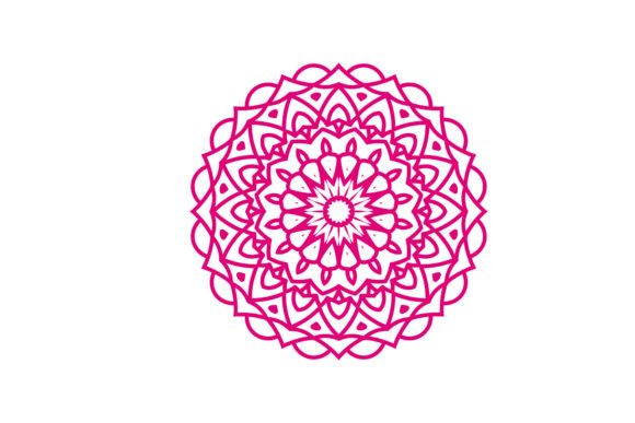 Mandala Motif Graphics for Creative Projects