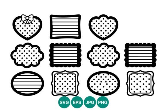 Polka Dot Decorative Frame Vector: A Graphic Designer’s Take