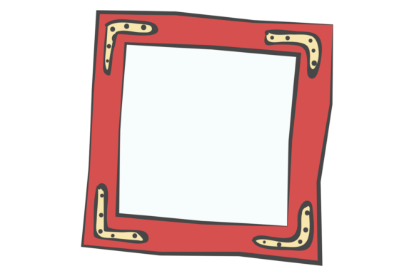 Red Frame Doodle