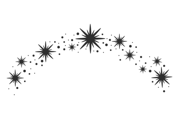 Stardust Curve Graphics for Local Branding